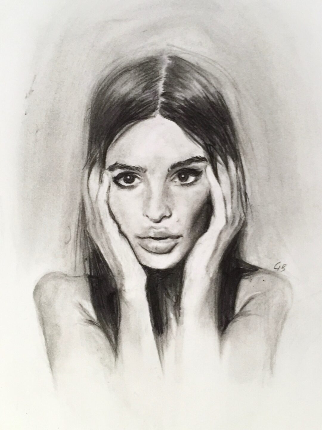 Emily Ratajkowski in Charcoal
